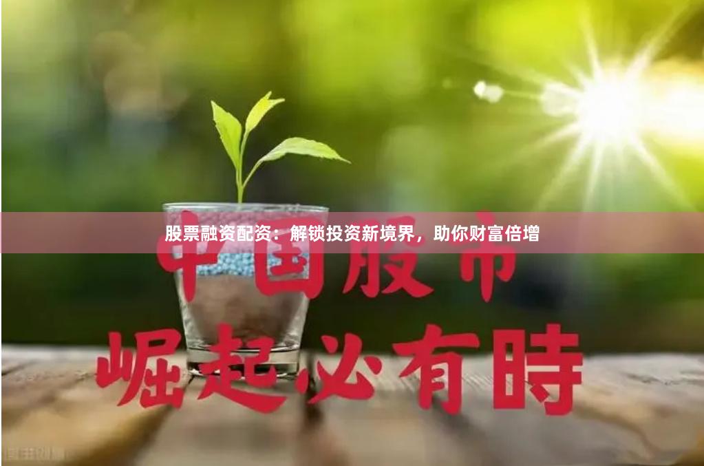股票融资配资：解锁投资新境界，助你财富倍增